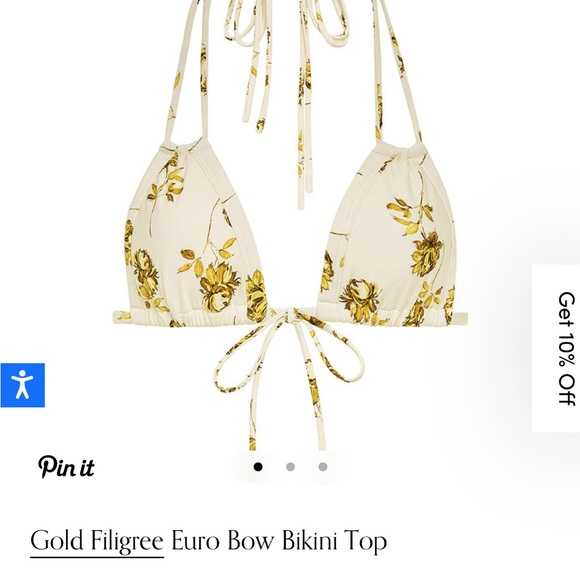 Montce Gold Filigree set NWT - Picture 7 of 7